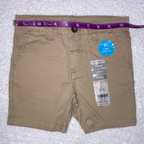 NWT carters button down summer short outfit 18m - Picture 6 of 9